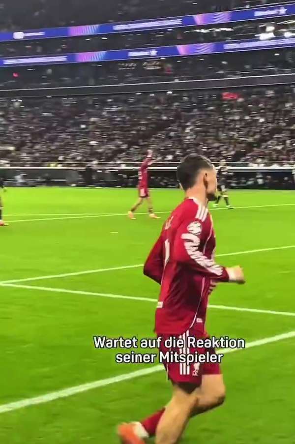 维尔茨首助破冰获全队拥抱 利物浦客场五球横扫法兰克福